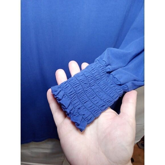 Duffield Lane Womens Medium Blue Midi Dress - Picture 8 of 8